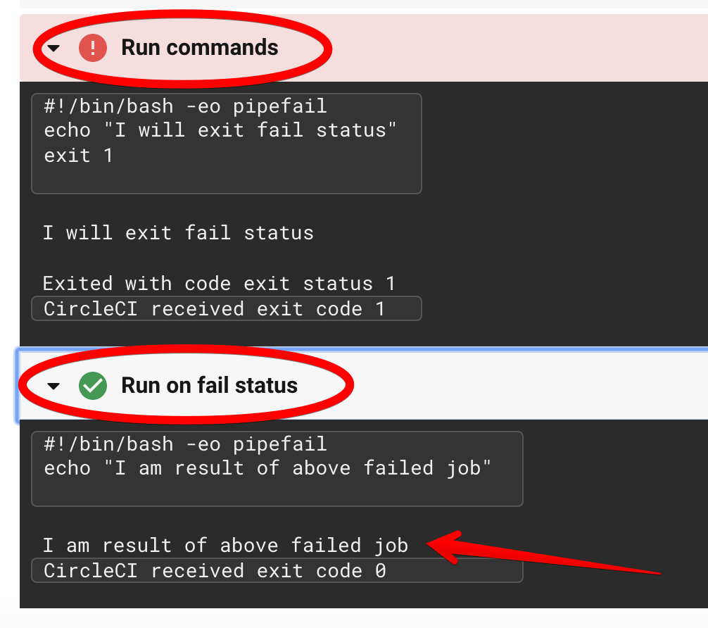 when attribute CircleCI - fail